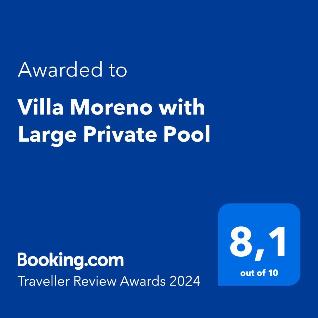 Villa Moreno With Large Private Pool Jávea Kültér fotó